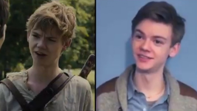 Thomas Brodie-Sangster sebagai Newt dalam Maze Runner