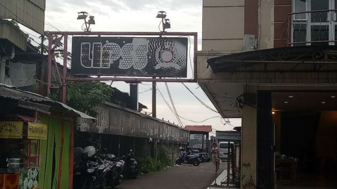Suasana di lokasi penembakan pengawal pribadi Prabowo.