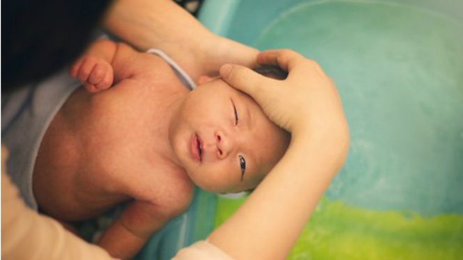 Bayi baru lahir.