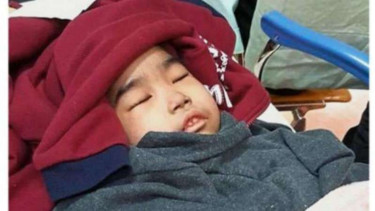 Wan Yue, anak perempuan berusia 10 tahun, penderita Thalassemia.