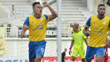 Aksi para pemain Barito Putera