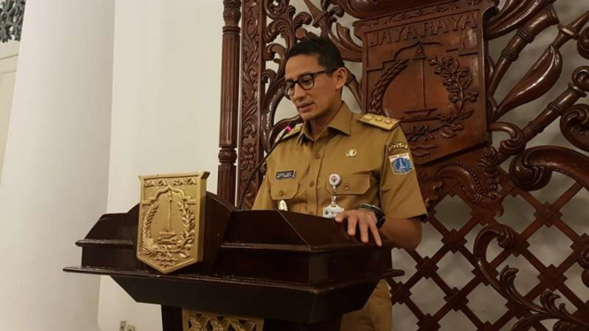 Wakil Gubernur DKI, Sandiaga Uno