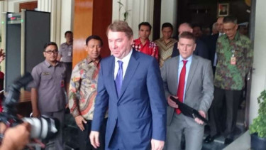 Utusan Presiden Rusia Vladimir Putin, Vladimir Igorevich Kozhin di Jakarta