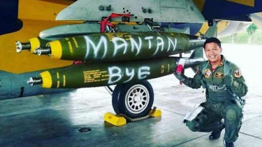 Rudal mantan ala TNI AU.