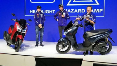 Yamaha Lexi meluncur di Indonesia.