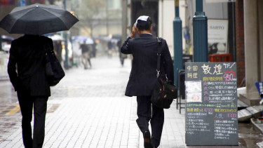 Aktivitas warga Jepang.