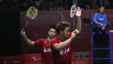 Ganda Putra Indonesia, Kevin Sanjaya Sukamuljo/Marcus Fernaldi Gideon.
