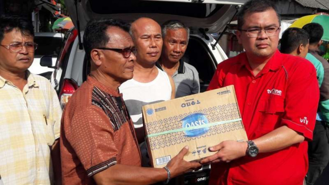Ketua Yayasan Satu Untuk Negeri Tv One, Isvan Naviansyah.