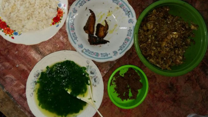 Ghengan marongghih  alias sayur kelor.