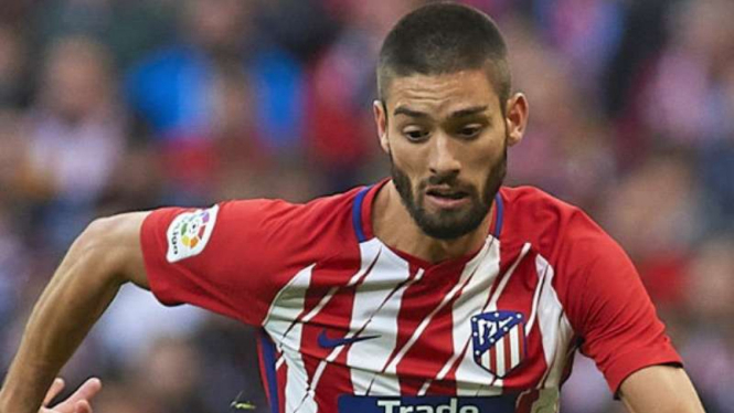 Winger Atletico Madrid, Yannick Carrasco.