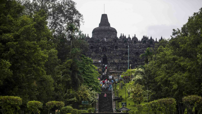 Candi Borobudur.