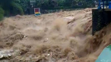 Bendung Katulampa Siaga 1, Senin, 5 Februari 2018