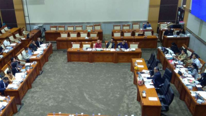 Rapat di Komisi III DPR. (Ilustrasi).