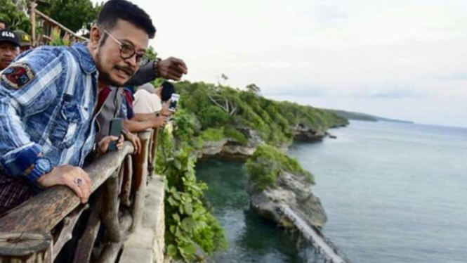 Pesona keindahan Pantai Bira di Kabupaten Bulukumba, Sulawesi Selatan.