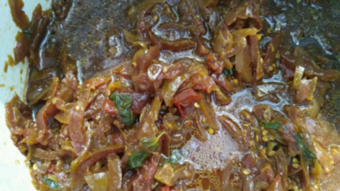 Sambal colo-colo khas Maluku Tenggara