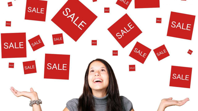 Ilustrasi sale.