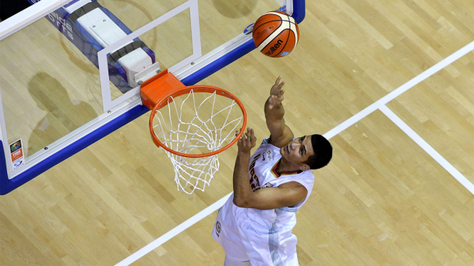 Ilustrasi Timnas Basket Indonesia