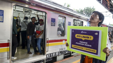 Kampanye Cegah Pelecehan Seksual di KRL