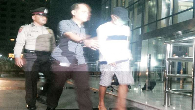 Salah satu yang diamankan KPK di kasus Bupati Ngada, Marianus Sae, Minggu malam, 11 Februari 2018.