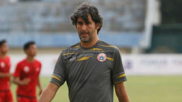 Pelatih Persija Jakarta, Stefano Cugurra Teco.
