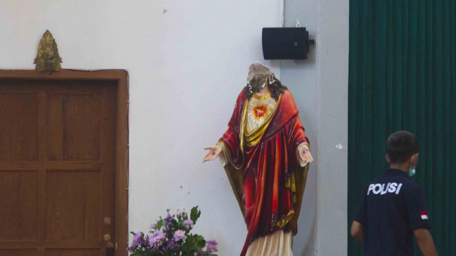 Lokasi Penyerangan Gereja di Yogyakarta