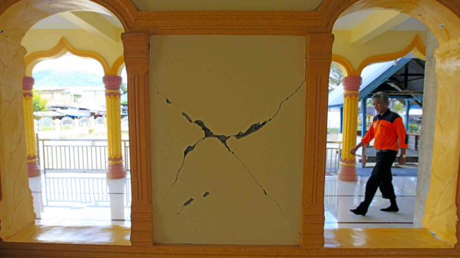 Ilustrasi gempa