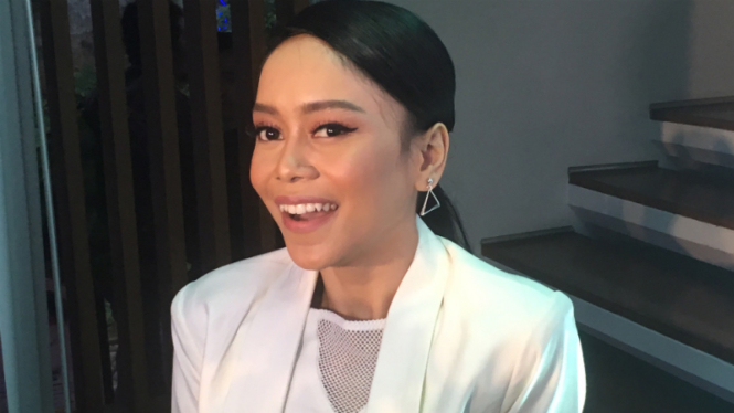 Penyanyi dangdut Lesti Andryani.