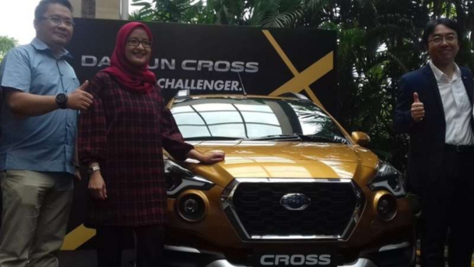 Datsun Cross diperkenalkan di Yogyakarta.