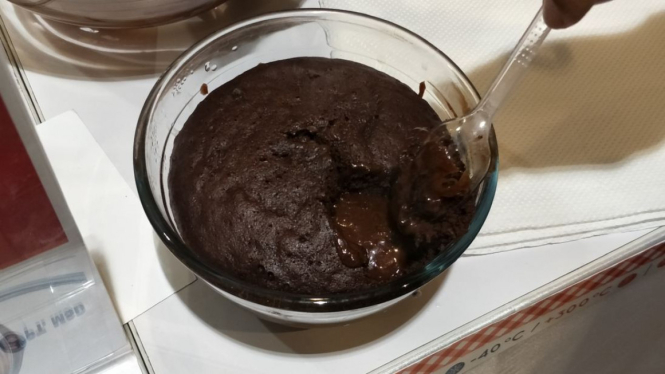 Steamed Chocolate Cake ala Chef Abboud