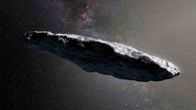 Asteroid Oumuamua.