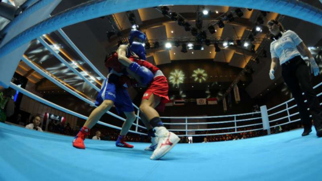 Petinju Indonesia di test event Asian Games
