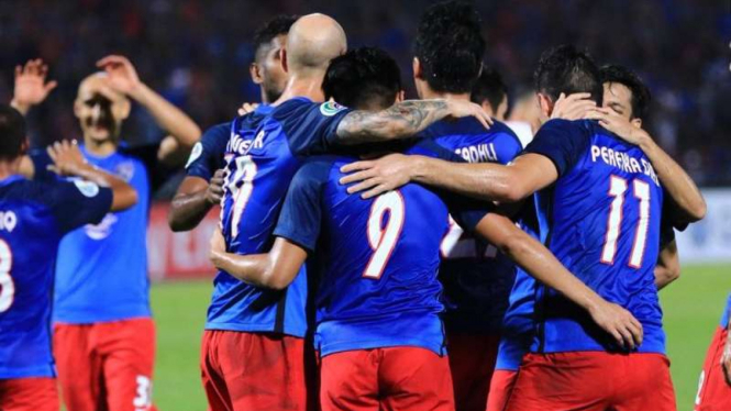 Para pemain klub Malaysia, Johor Darul Ta'zim (JDT).