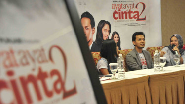 Para pemain film Ayat Ayat Cinta 2.