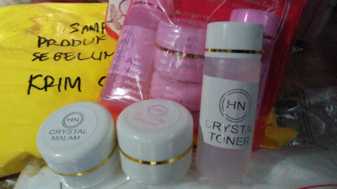 Kosmetik yang disita BPOM