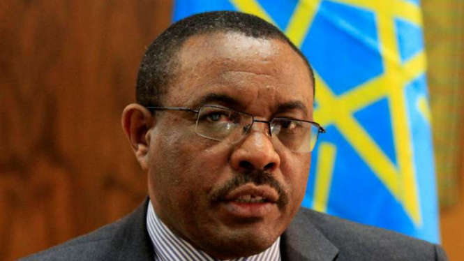 Perdana Menteri Ethiopia Hailemariam Deselegn.