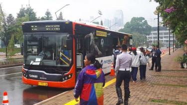 Bus Transjakarta untuk Asian Games 2018