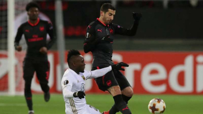 Oestersunds FK vs Arsenal di Liga Europa