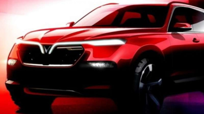 Desain SUV mobil nasional Vietnam.