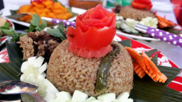 Nasi Biryani khas Padang.
