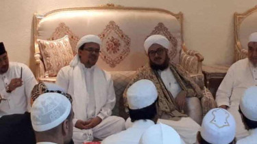 Habib Rizieq di Mekah.