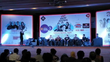 Gelaran VIVA Youth Festival yang digelar di Universitas Padjajaran Bandung, Rabu (21/2/2018)