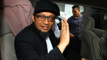 Novel Baswedan Tiba di Tanah Air