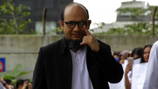 Penyidik senior KPK Novel Baswedan.