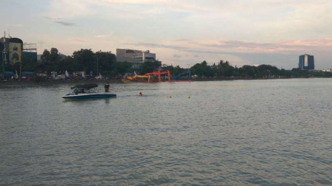 Danau Sunter lokasi lomba renang Sandi dan Susi Pudjiastuti