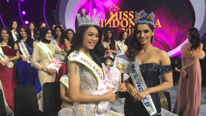 Alya Nurshabrina berhasil menyabet gelar Miss Indonesia 2018