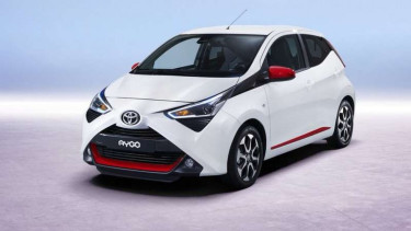Toyota Aygo edisi terbaru.