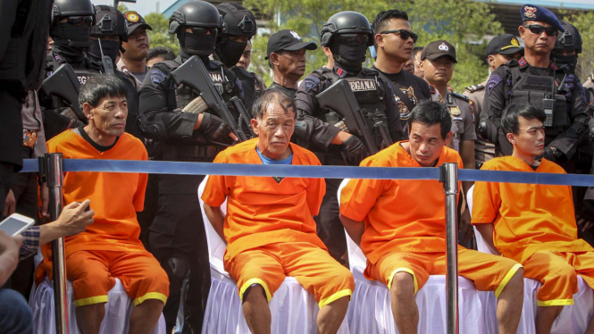 Pelaku pembawa sabu 1,6 Ton di Batam.