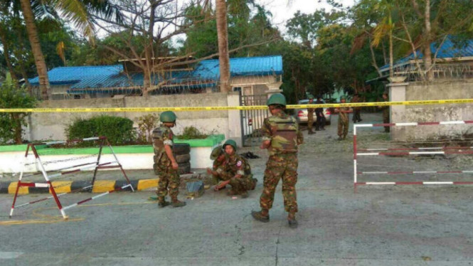Bom meledak di Kota Sittwe, Negara bagian Rakhine Myanmar