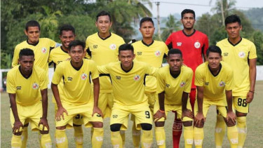 Para pemain Semen Padang.