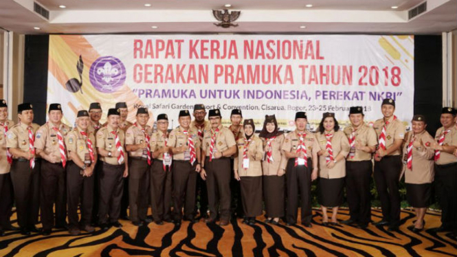 Rapat Kerja Nasional Gerakan Pramuka 2018.